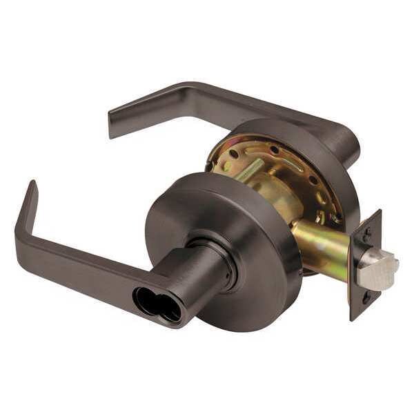 Dexter By Schlage Door Lever Lockset, Mechanical, Classroom - C2000-CLRM-R-613-SFIC