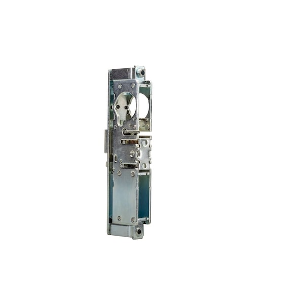 Global Door Controls 1-1/8 in. Heavy Duty Mortise Lock with Deadlatch Function for Adams Rite Type Storefront Door in Aluminum - TH1104-1-1/8-AL