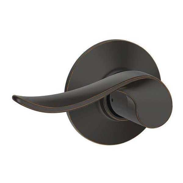 Schlage Antique Bronze Passage Lever Lockset, Sacramento - F10 SAC 716