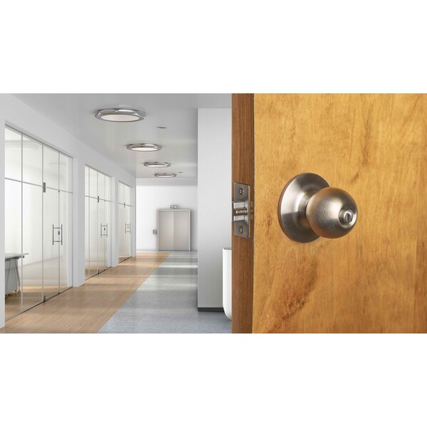 Trans Atlantic Co. Heavy Duty Stainless Steel Grade 1 Commercial Cylindrical Entry Door Knob with Lock - DL-HVB53-US32D