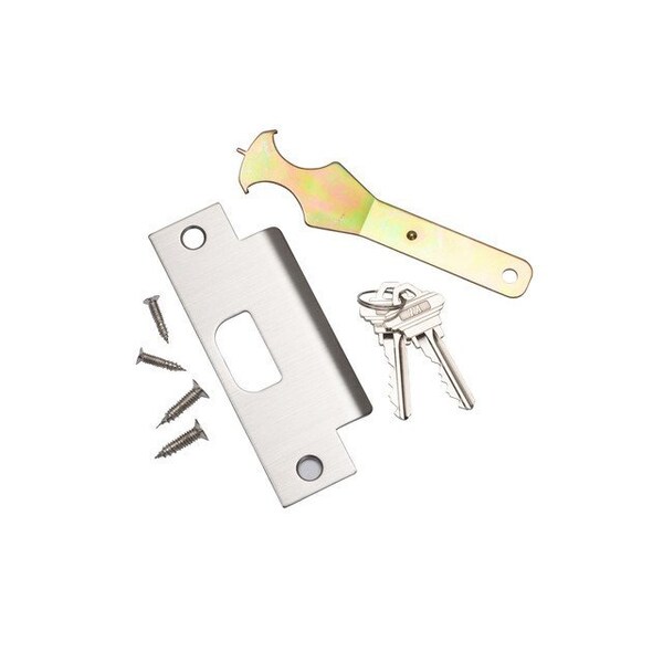 Trans Atlantic Co. Heavy Duty Stainless Steel Grade 1 Commercial Cylindrical Entry Door Knob with Lock - DL-HVB53-US32D