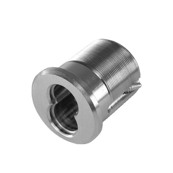 Gms GMS: Mortise Housing, 6 Pin, Satin Chrome, Adams Rite Cam - GMS-ICM-6-26D-AR
