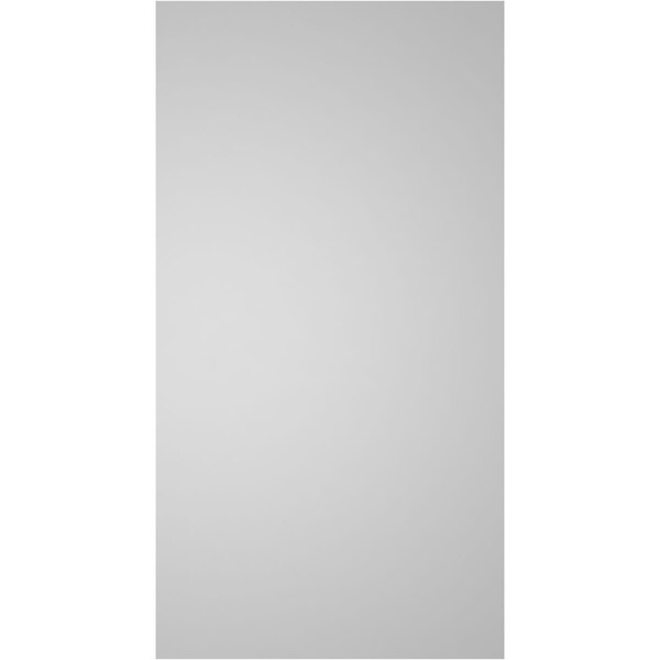 Ekena Millwork Vertical Surface Mount PVC Gable Vent w/ 2"W x 2"H , Brickmould Sill Frame, 18"W x 34"H - GVPVE18X3403SN