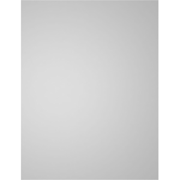 Ekena Millwork Vertical Surface Mount PVC Gable Vnt: Non-Functional, w/2"W x 1-1/2"H, Brickmould Frame, 26"W x 34"H - GVPVE26X3402SN