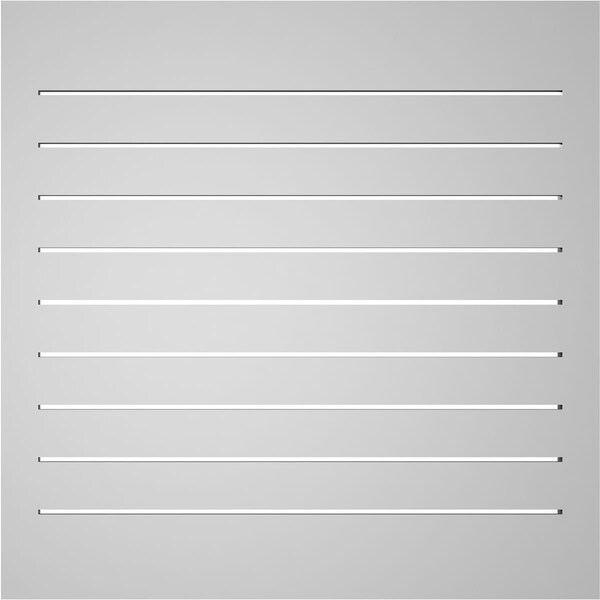Ekena Millwork Vertical Surface Mount PVC Gable Vent: Functional, w/ 2"W x 2"P Brickmould Sill Frame, 32"W x 32"H - GVPVE32X3203SF