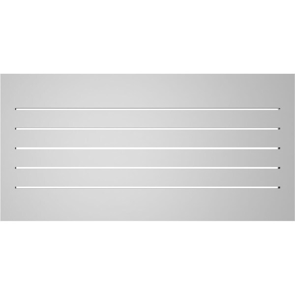 Ekena Millwork Vertical Surface Mount PVC Gable Vent: Functional, w/ 2"W x 1-1/2"P Brickmould Frame, 40"W x 20"H - GVPVE40X2002SF