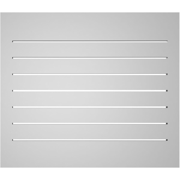 Ekena Millwork Vertical Surface Mount PVC Gable Vent: Functional, w/ 2"W x 1-1/2"P Brickmould Frame, 30"W x 26"H - GVPVE30X2602SF