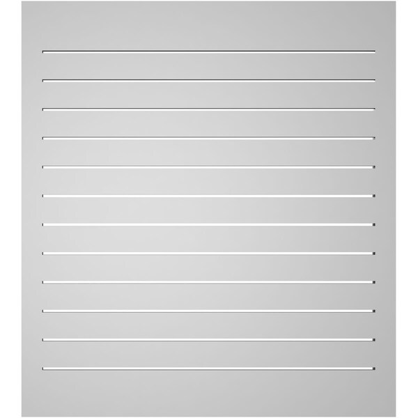 Ekena Millwork Vertical Surface Mount PVC Gable Vent: Functional, w/ 2"W x 2"P Brickmould Sill Frame, 36"W x 40"H - GVPVE36X4003SF