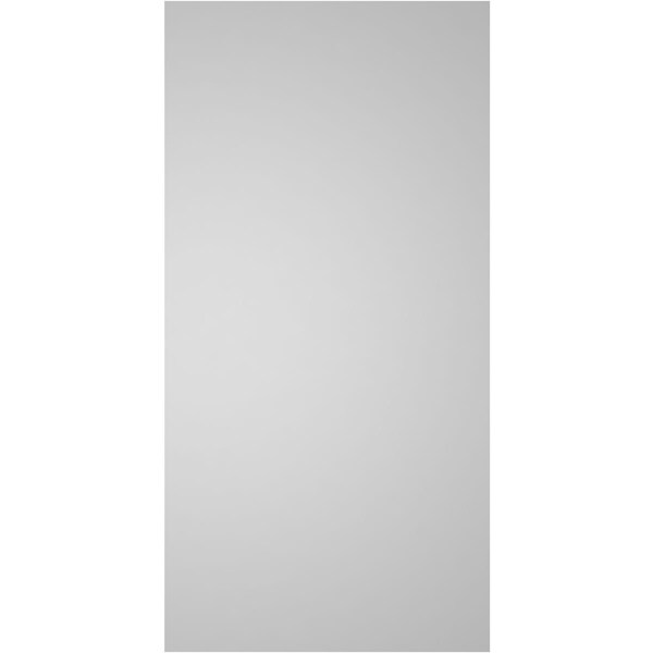 Ekena Millwork Vertical Surface Mount PVC Gable Vent: Non-Functional, w/ 3-1/2"W x 1"P Standard Frame, 12"W x 24"H - GVPVE12X2401SN