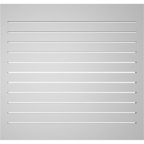 Ekena Millwork Vertical Surface Mount PVC Gable Vent: Functional, w/ 2"W x 1-1/2"P Brickmould Frame, 38"W x 36"H - GVPVE38X3602SF