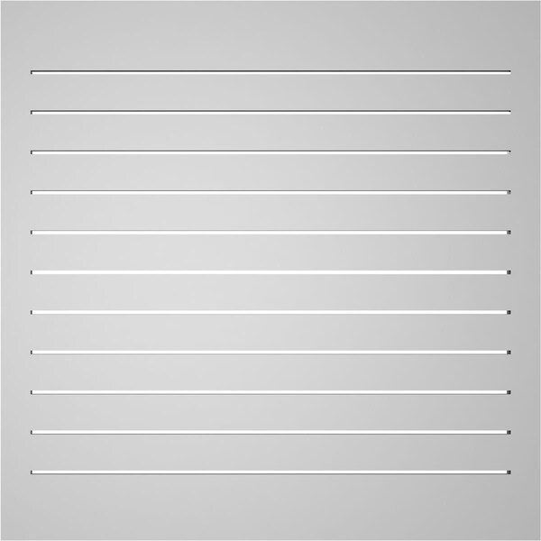 Ekena Millwork Vertical Surface Mount PVC Gable Vent: Functional, w/ 2"W x 2"P Brickmould Sill Frame, 36"W x 36"H - GVPVE36X3603SF