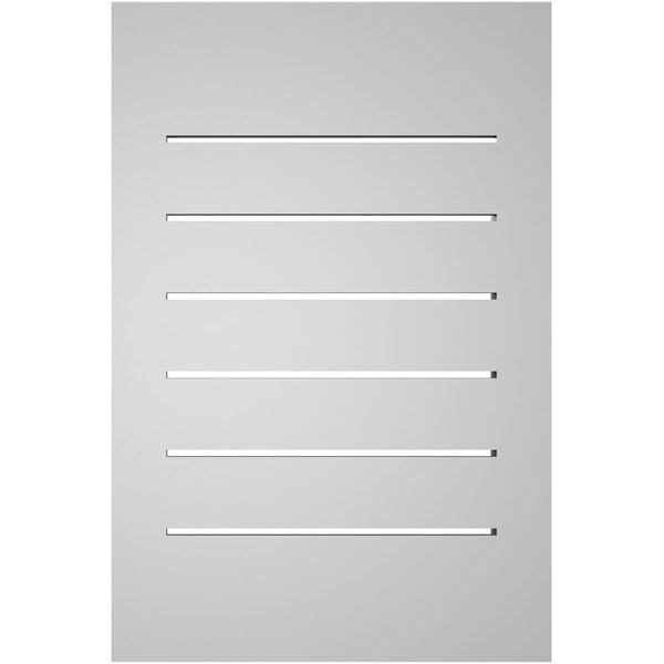 Ekena Millwork Vertical Surface Mount PVC Gable Vent: Functional, w/ 2"W x 2"P Brickmould Sill Frame, 16"W x 24"H - GVPVE16X2403SF