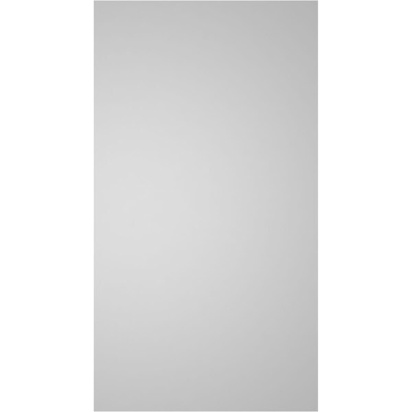 Ekena Millwork Vertical Surface Mount PVC Gable Vnt: Non-Functional, w/2"W x 1-1/2"H, Brickmould Frame, 12"W x 22"H - GVPVE12X2202SN