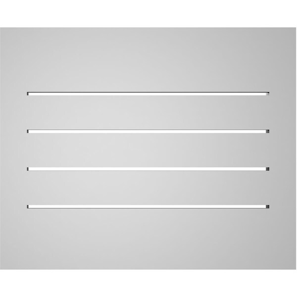 Ekena Millwork Vertical Surface Mount PVC Gable Vent: Functional, w/ 2"W x 1-1/2"P Brickmould Frame, 22"W x 18"H - GVPVE22X1802SF