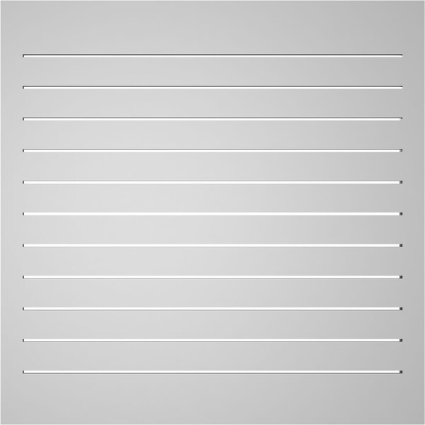Ekena Millwork Vertical Surface Mount PVC Gable Vent: Functional, w/ 2"W x 2"P Brickmould Sill Frame, 38"W x 38"H - GVPVE38X3803SF