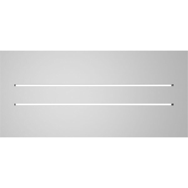 Ekena Millwork Vertical Surface Mount PVC Gable Vent: Functional, w/ 2"W x 2"P Brickmould Sill Frame, 26"W x 12"H - GVPVE26X1203SF