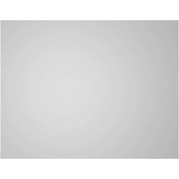 Ekena Millwork Vertical Surface Mount PVC Gable Vent: Non-Functional, w/ 3-1/2"W x 1"P Standard Frame, 18"W x 14"H - GVPVE18X1401SN
