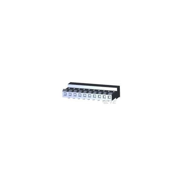 Ensamblaje de conector 10P MTA156 20AWG amarillo - 1-640427-0