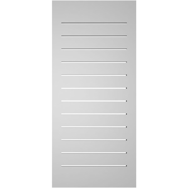 Ekena Millwork Vertical Surface Mount PVC Gable Vent: Functional, w/ 2"W x 2"P Brickmould Sill Frame, 18"W x 40"H - GVPVE18X4003SF