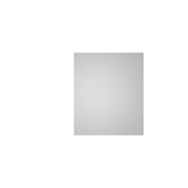 Ekena Millwork Vertical Surface Mount PVC Gable Vent w/ 2"W x 2"H , Brickmould Sill Frame, 32"W x 38"H - GVPVE32X3803SN