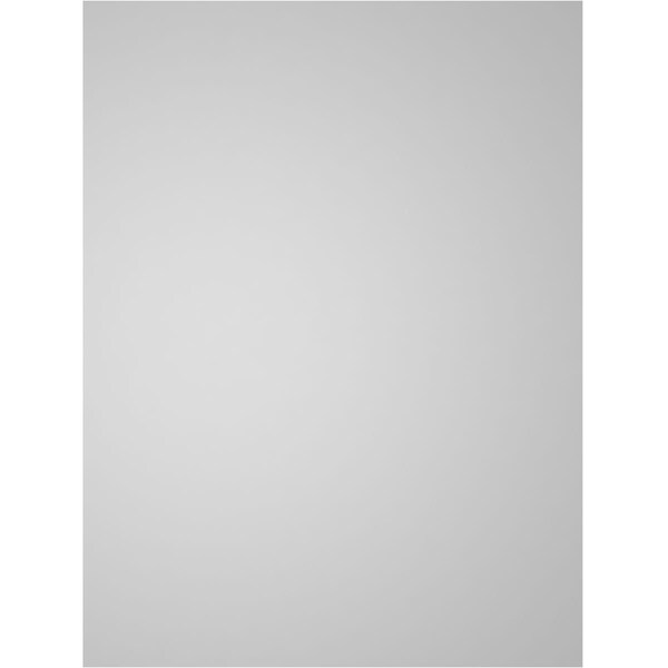 Ekena Millwork Vertical Surface Mount PVC Gable Vnt: Non-Functional, w/2"W x 1-1/2"H, Brickmould Frame, 30"W x 40"H - GVPVE30X4002SN