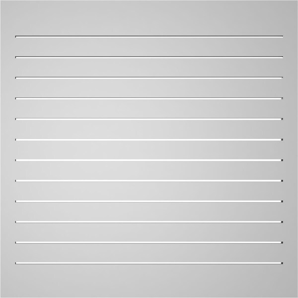 Ekena Millwork Vertical Surface Mount PVC Gable Vent: Functional, w/ 2"W x 2"P Brickmould Sill Frame, 40"W x 40"H - GVPVE40X4003SF