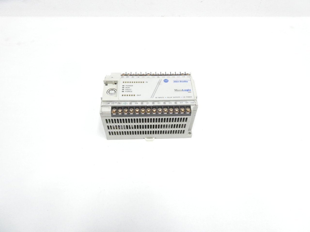 ALLEN BRADLEY 1761-L16AWA MICROLOGIX 1000 SER C CONTROLLER MODULE