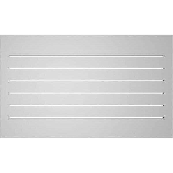 Ekena Millwork Vertical Surface Mount PVC Gable Vent: Functional, w/ 2"W x 1-1/2"P Brickmould Frame, 40"W x 24"H - GVPVE40X2402SF