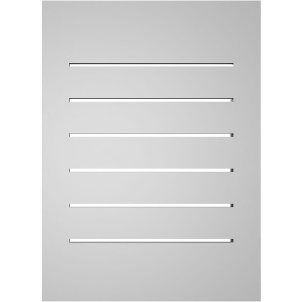 Ekena Millwork Vertical Surface Mount PVC Gable Vent: Functional, w/ 2"W x 1-1/2"P Brickmould Frame, 16"W x 22"H - GVPVE16X2202SF