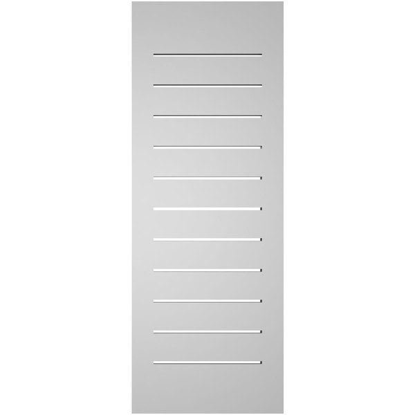 Ekena Millwork Vertical Surface Mount PVC Gable Vent: Functional, w/ 2"W x 1-1/2"P Brickmould Frame, 14"W x 38"H - GVPVE14X3802SF