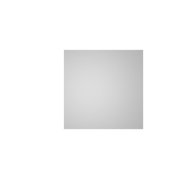 Ekena Millwork Vertical Surface Mount PVC Gable Vent: Non-Functional, w/3-1/2"W x 1"H, Standard Frame, 36"W x 36"H - GVPVE36X3601SN