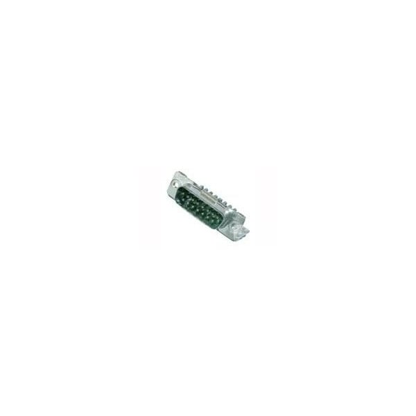 Conector subminiatura D de Te Connectivity, 37 contactos, hembra, terminal de soldadura, receptáculo - 1-106508-1.
