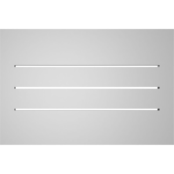 Ekena Millwork Vertical Surface Mount PVC Gable Vent: Functional, w/ 2"W x 1-1/2"P Brickmould Frame, 24"W x 16"H - GVPVE24X1602SF