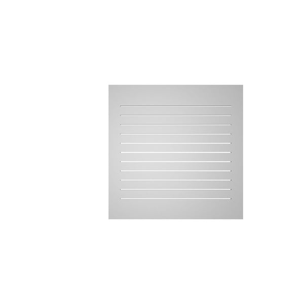 Ekena Millwork Vertical Surface Mount PVC Gable Vent: Functional, w/ 3-1/2"W x 1"P Standard Frame, 40"W x 40"H - GVPVE40X4001SF