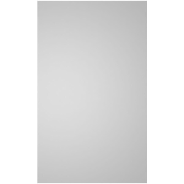 Ekena Millwork Vertical Surface Mount PVC Gable Vent: Non-Functional, w/ 3-1/2"W x 1"P Standard Frame, 18"W x 30"H - GVPVE18X3001SN