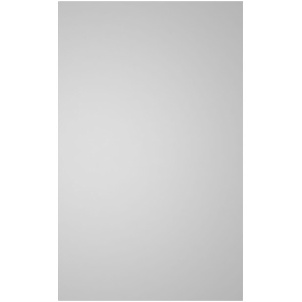 Ekena Millwork Vertical Surface Mount PVC Gable Vnt: Non-Functional, w/2"W x 1-1/2"H, Brickmould Frame, 16"W x 26"H - GVPVE16X2602SN