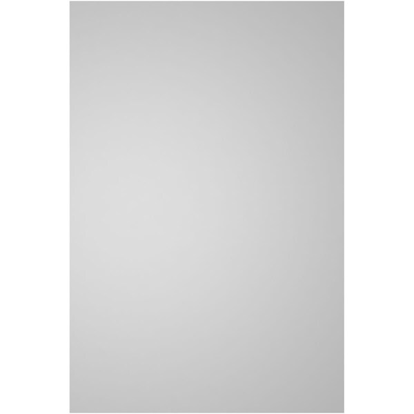 Ekena Millwork Vertical Surface Mount PVC Gable Vent: Non-Functional, w/ 3-1/2"W x 1"P Standard Frame, 16"W x 24"H - GVPVE16X2401SN