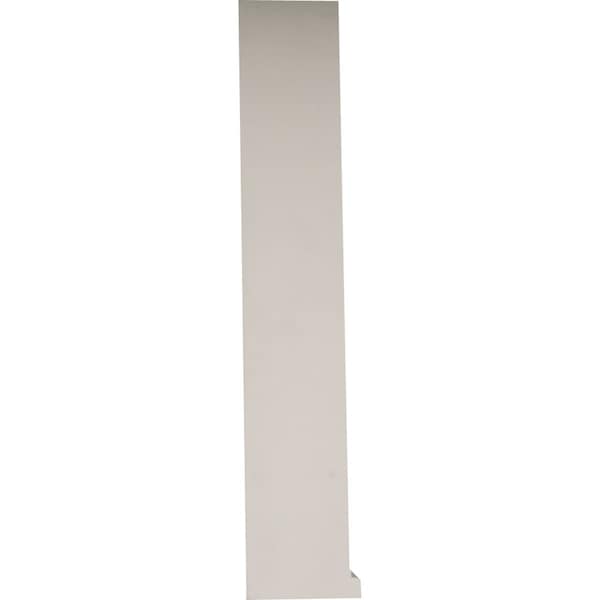 Ekena Millwork Half Round Gable Vent Louver, Non-Functional, 28"W x 14"H x 1 1/8"P - GVHR28D