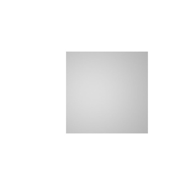 Ekena Millwork Vertical Surface Mount PVC Gable Vent: Non-Functional, w/3-1/2"W x 1"H, Standard Frame, 38"W x 38"H - GVPVE38X3801SN