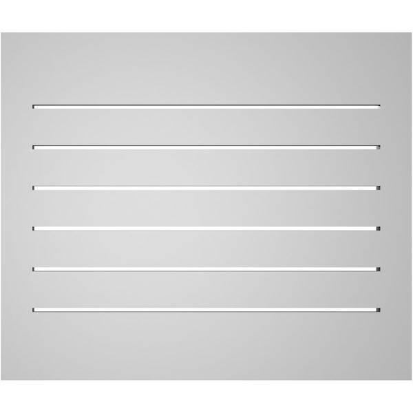 Ekena Millwork Vertical Surface Mount PVC Gable Vent: Functional, w/ 2"W x 1-1/2"P Brickmould Frame, 26"W x 22"H - GVPVE26X2202SF