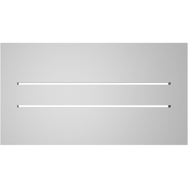 Ekena Millwork Vertical Surface Mount PVC Gable Vent: Functional, w/ 2"W x 1-1/2"P Brickmould Frame, 22"W x 12"H - GVPVE22X1202SF