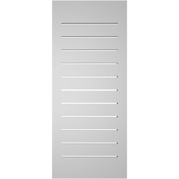 Ekena Millwork Vertical Surface Mount PVC Gable Vent: Functional, w/ 2"W x 1-1/2"P Brickmould Frame, 16"W x 38"H - GVPVE16X3802SF