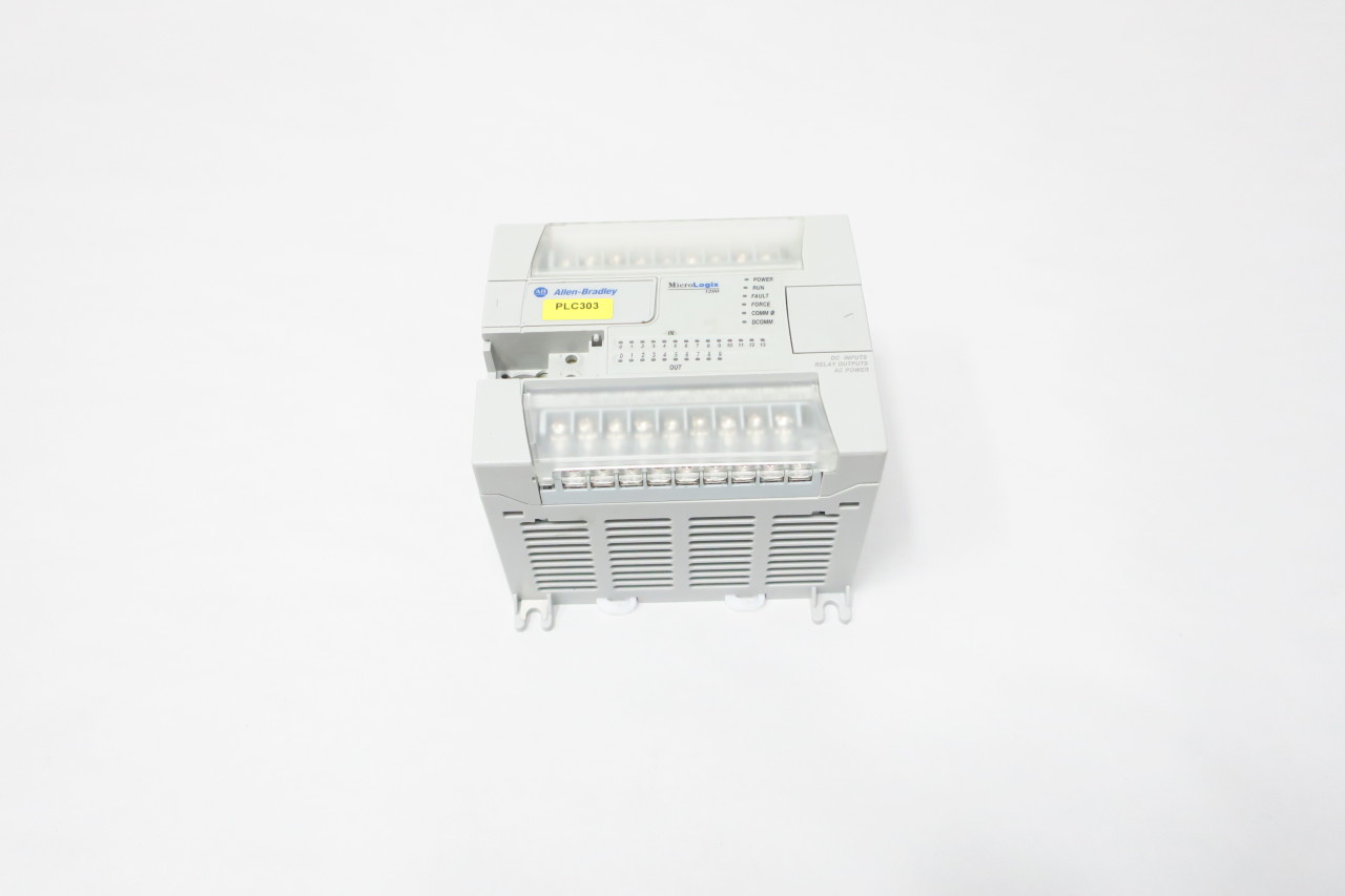 ALLEN BRADLEY 1762-L24BWA MICROLOGIX 1200 SER C CONTROLLER MODULE