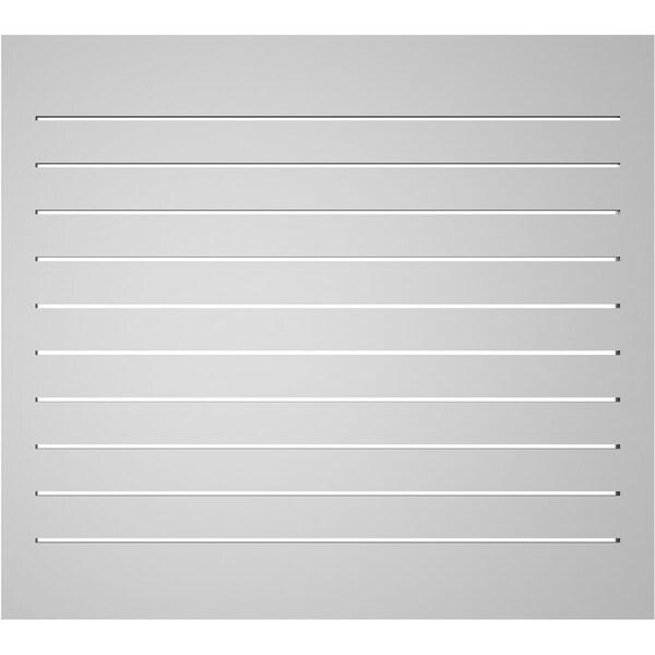 Ekena Millwork Vertical Surface Mount PVC Gable Vent: Functional, w/ 2"W x 1-1/2"P Brickmould Frame, 38"W x 34"H - GVPVE38X3402SF