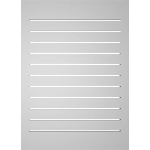 Ekena Millwork Vertical Surface Mount PVC Gable Vent: Functional, w/ 2"W x 2"P Brickmould Sill Frame, 26"W x 36"H - GVPVE26X3603SF