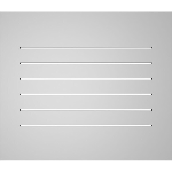 Ekena Millwork Vertical Surface Mount PVC Gable Vent: Functional, w/ 3-1/2"W x 1"P Standard Frame, 30"W x 26"H - GVPVE30X2601SF