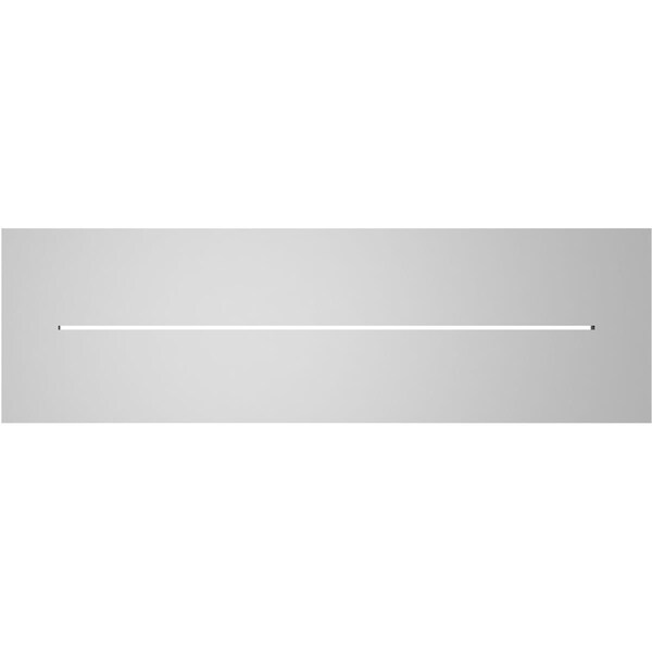 Ekena Millwork Vertical Surface Mount PVC Gable Vent: Functional, w/ 3-1/2"W x 1"P Standard Frame, 40"W x 12"H - GVPVE40X1201SF