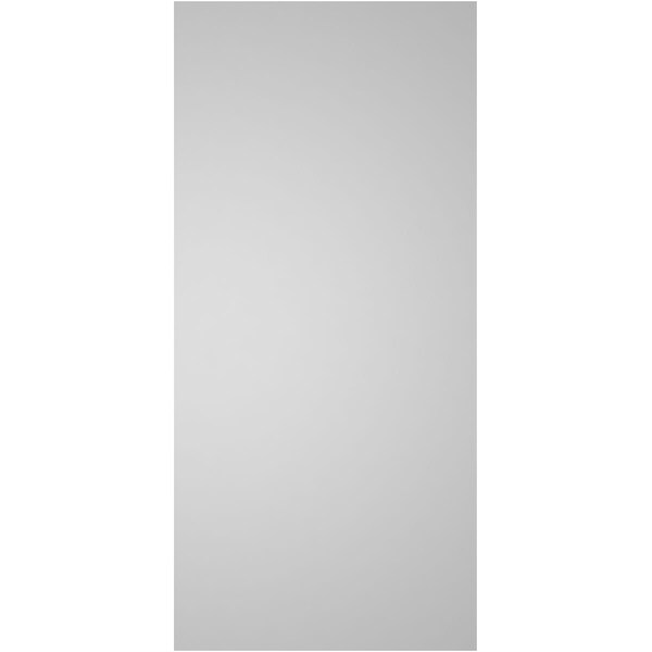Ekena Millwork Vertical Surface Mount PVC Gable Vnt: Non-Functional, w/2"W x 1-1/2"H, Brickmould Frame, 14"W x 30"H - GVPVE14X3002SN
