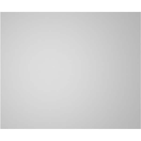 Ekena Millwork Vertical Surface Mount PVC Gable Vent: Non-Functional, w/3-1/2"W x 1"H, Standard Frame, 36"W x 30"H - GVPVE36X3001SN