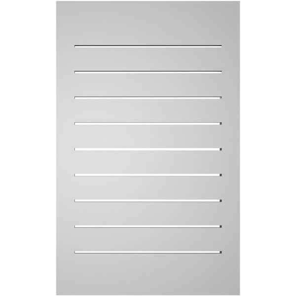 Ekena Millwork Vertical Surface Mount PVC Gable Vent: Functional, w/ 2"W x 2"P Brickmould Sill Frame, 20"W x 32"H - GVPVE20X3203SF